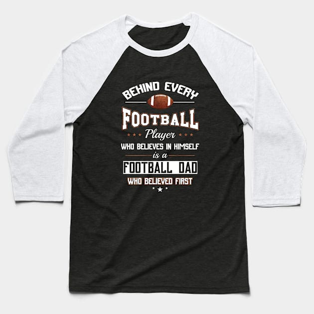 Football Baseball T-Shirt by Stoney09